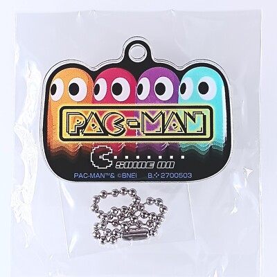 Tintenfisch blinky Pinky Clyde Pac-Man Acryl Anhänger Schlüsselanhänger Japan...