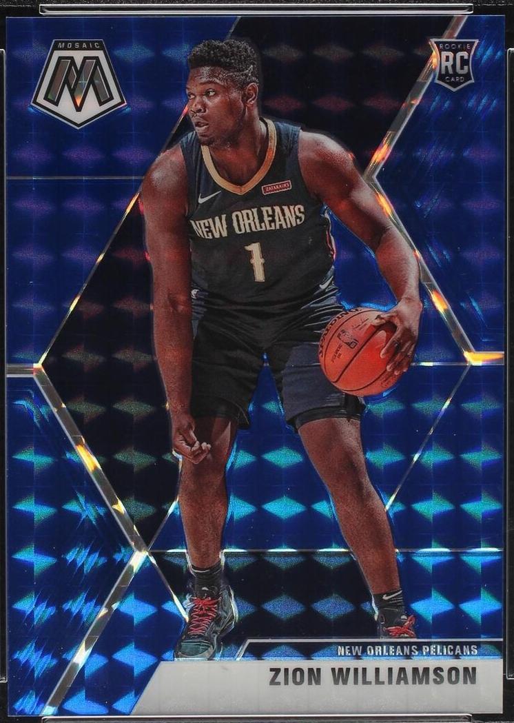 その他 PANINI PRIZM RC ZION WILLIAMSON Buy 2019-20 Panini Mosaic - Rookies Zion Williamson #209 Blue