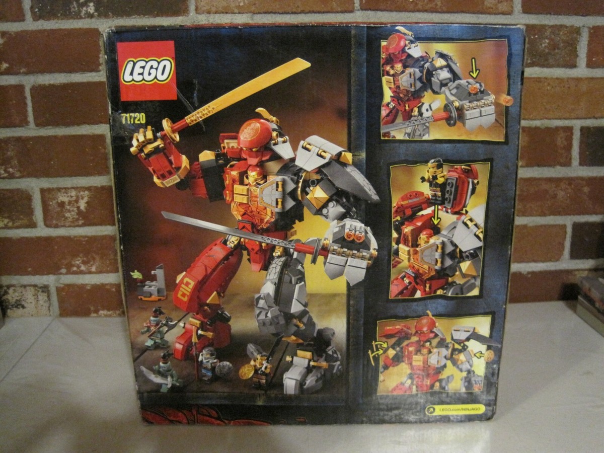 2020 LEGO 71720 NINJAGO FIRE STONE MECH--NEW 673419318266| eBay