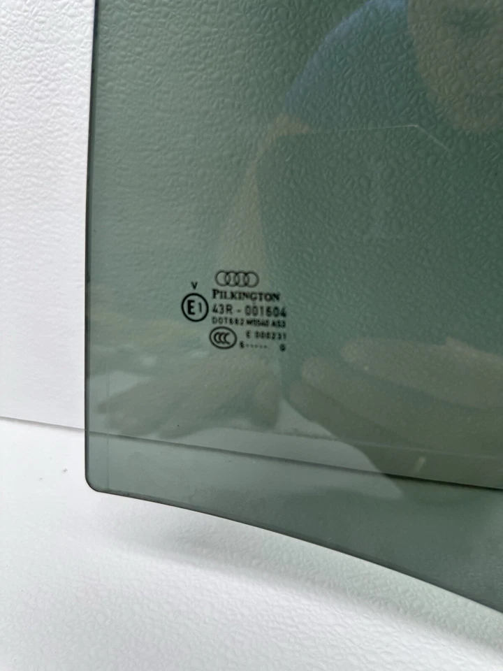 2007-2010 AUDI Q7 4L QUATTRO SUV REAR LEFT DRIVER DOOR WINDOW GLASS TINTED OEM - Image 4 of 4
