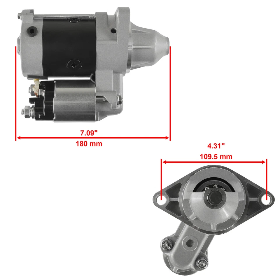 Arranque para John Deere Gator 2003 Gator Hpx 2004-2016 18012N Am109408 21163-2132 Foto 3 de 4
