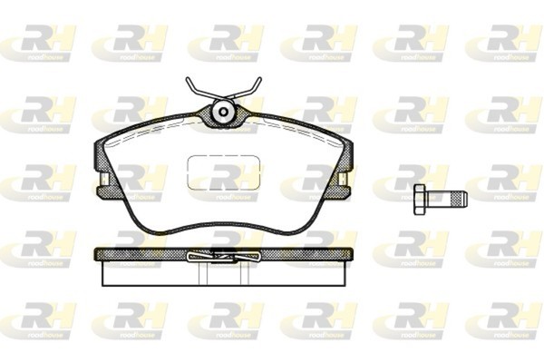Roadhouse Bremsbelagsatz Scheibenbremse 2480.00 FüR VW Transporter T4 Multivan-image