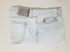 2000 Guess Jeans Men 40x29 Light Distress Denim Reg Fit PRISTINE 1 DAY FREE SHIP