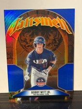2026 Panini Stars and Stripes Bobby Witt jr. Blue Prizm Talisman 62/99