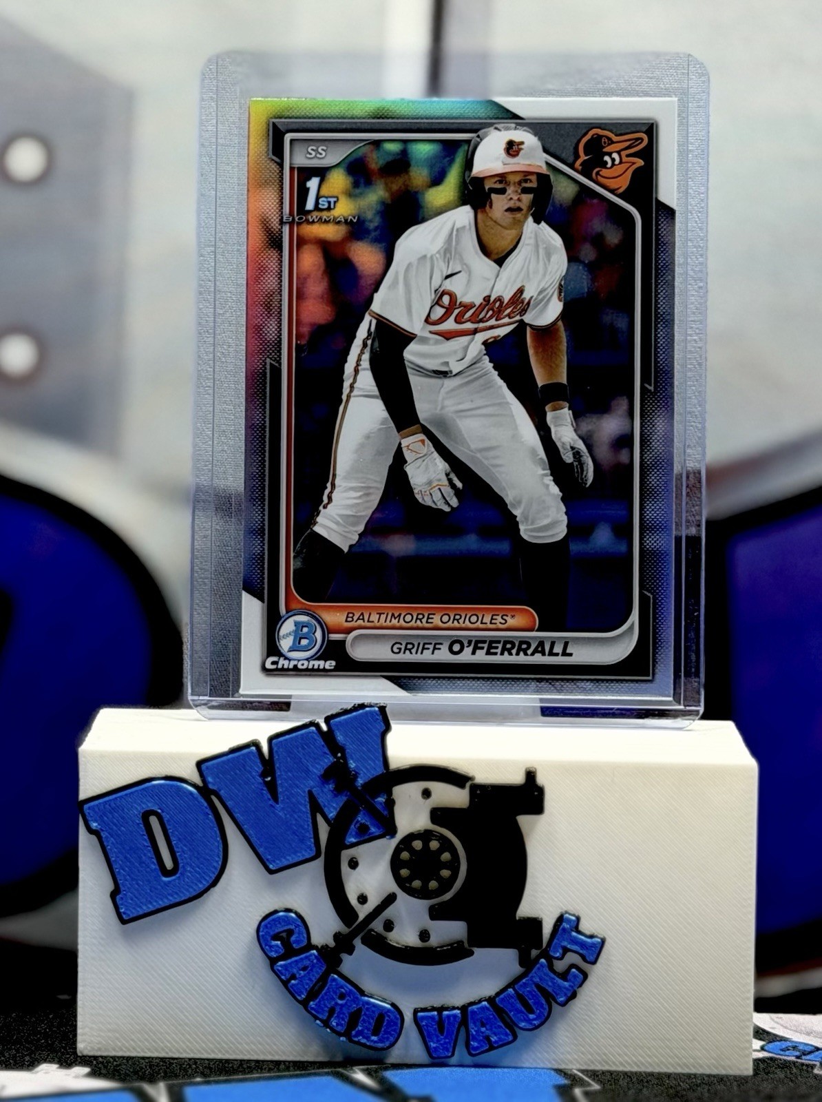 2024 Bowman Chrome Draft Refractor #BDC21 Griff O’Ferrall