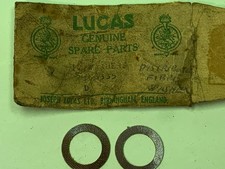 lucas distributor fiber washers 3/4" 1/2" red classic car parts genuine parts 2!