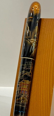 Namiki Yukari Royale collection fountain pen Night Scene of Pavilion NEW NIB-M
