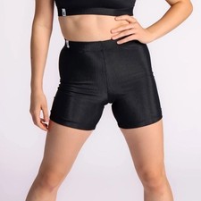 Simply Be Dancewear Women s BErefined Midi Shorts XS Black