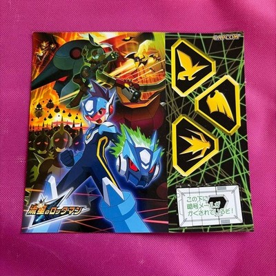 Meteor Mega Man Sticker Bonus for Nintendo Switch Collectible