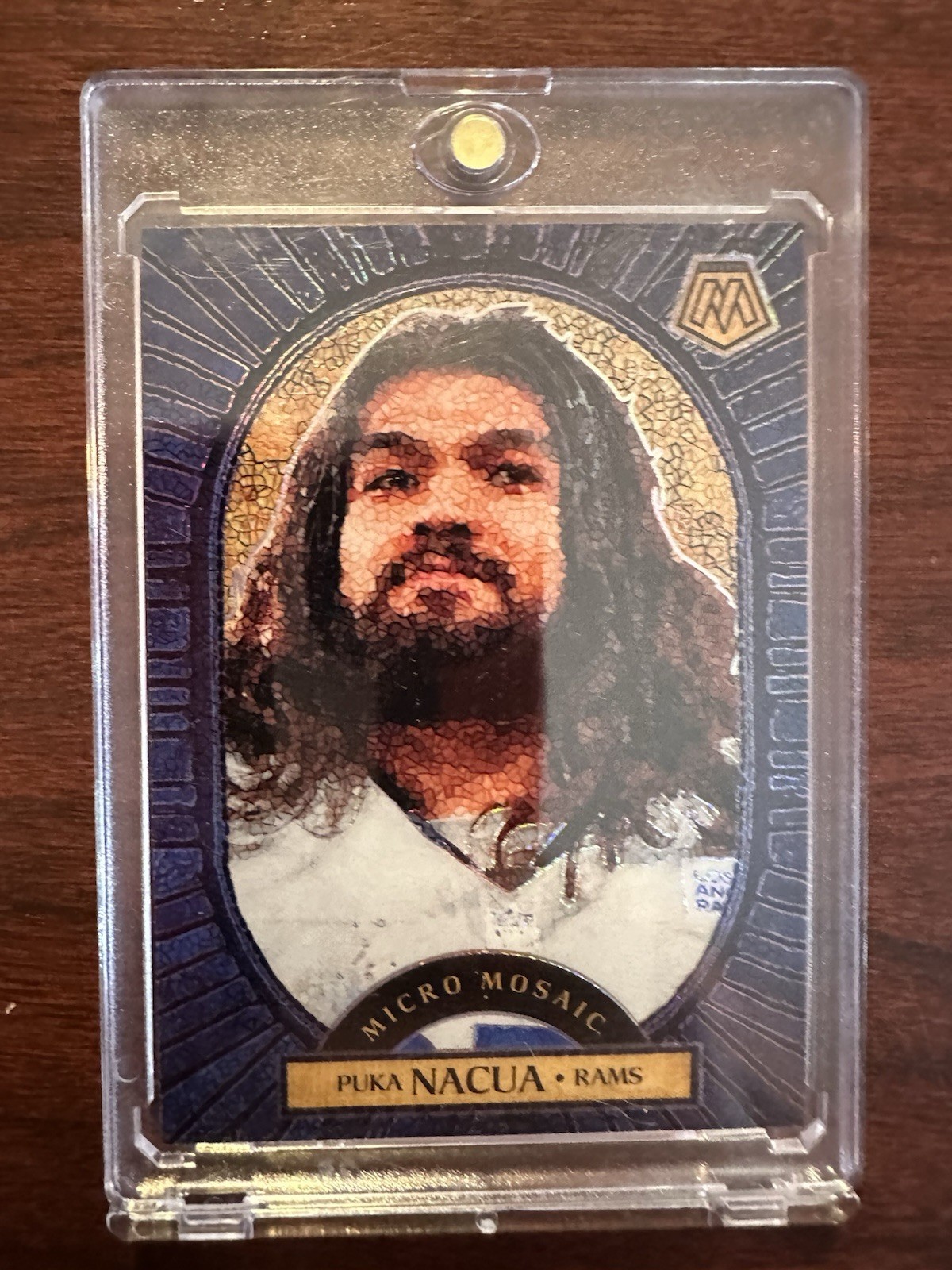 Puka Nacua 2025 Mosaic MICRO MOSAIC SSP CASE HIT!!! Fresh Pulled