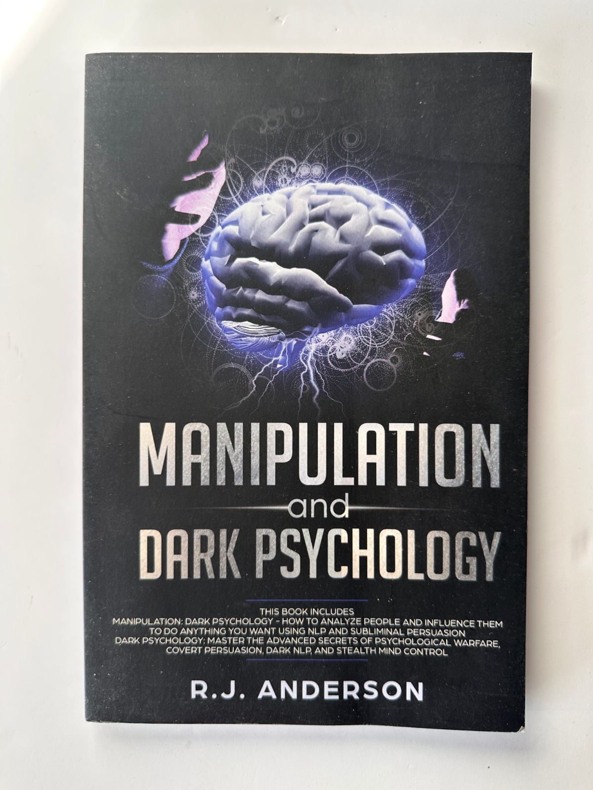 Manipulation and Dark Psychology R J Anderson  Paperback book