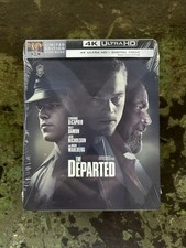 The Departed 4K Steelbook OOP Limited Edition 4K UHD  Digital BRAND NEW