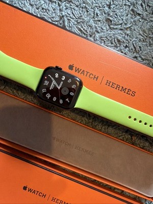 Apple Watch Hermes Serie 6 Schwarz