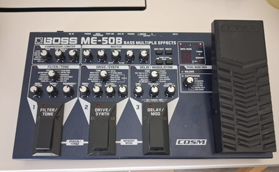 BOSS ME-50B E-Bass Effektpedal Multieffektprozessor