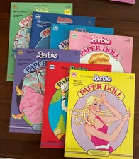 VINTAGE 1980S BARBIE PAPER DOLL BOOKS LOT OF ...