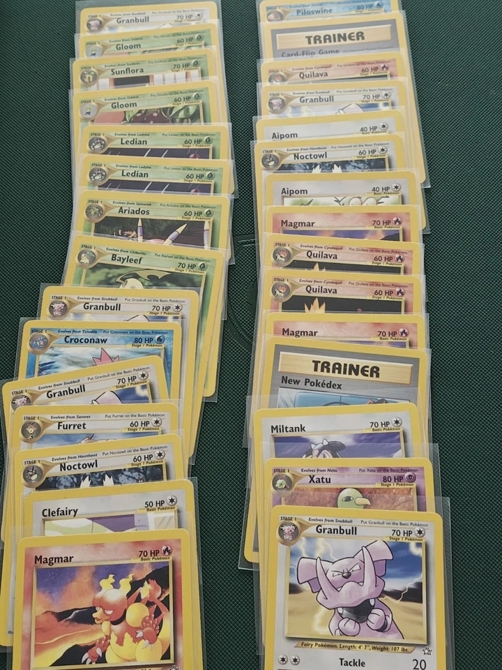 Vintage Pokemon Halo rare and below lot over 150 cards - Image 4 of 4