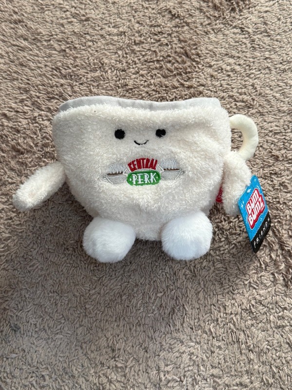 Stuffed Animal Friends Coffee Cup 6" Tall Brand New With Tags