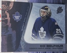 2003 Pacific Ed Belfour Quest For The Cup 🚨🚨🚨 Toronto Maple Leafs 