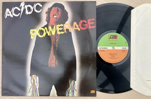 AC/DC Powerage 1st UK vinyl press A1 B1 PORKY PRIME CUT EX+/EX+