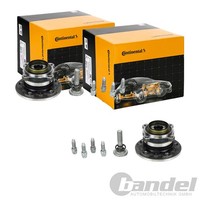 2X Continental Ctam RADLAGER-SATZ Hinten Passend FüR BMW 1 2 X1 X2 Mini Cooper