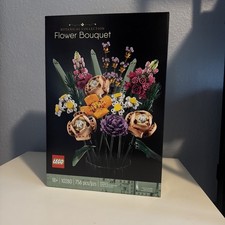 LEGO Botanical Collection Flower Bouquet Set 10280, 756 Pieces, 18 Complete NIB