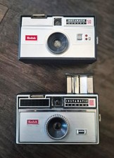 Lot of 2 - Vintage Kodak Instamatic 50 and 100 Camera, Untested
