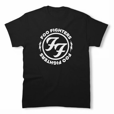 Foo Fighters T-Shirt Men s Crew Gift Band Music T-shirt