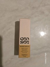 New In Box Gen See Mixed Media Matte Liquid Eyeshadow Linen 04 0.23 fl oz 7 ml