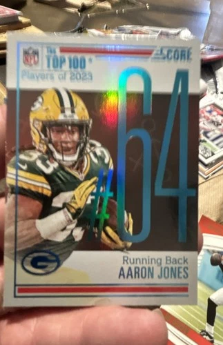 2024 Panini Score Football Aaron Jones #64