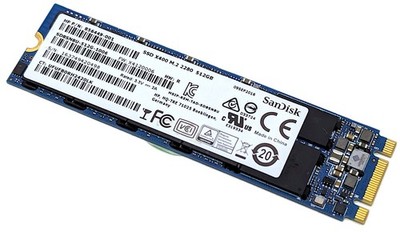SanDisk X400 512GB M.2 SATA SSD (NOT NVMe) 2280 SD8SN8U-512G HP 856449-001
