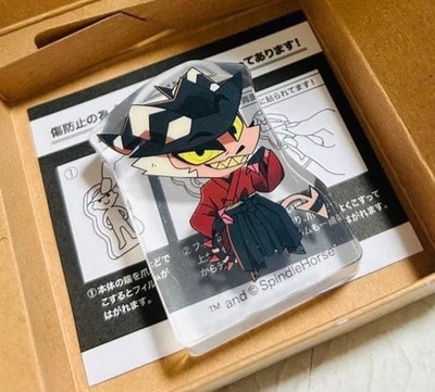 Helluva Boss Animate Striker Mini Acrylic Figure Japanese Clothes Kimono