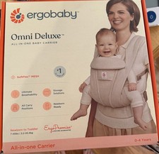 Ergobaby Omni Deluxe Cotton All-in-One Baby Carrier Natural Beige