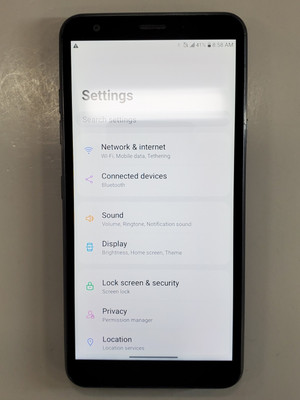 LG K30 (2019) X320QMG 16GB Aurora Black Factory Unlocked- Read Details - - 320V