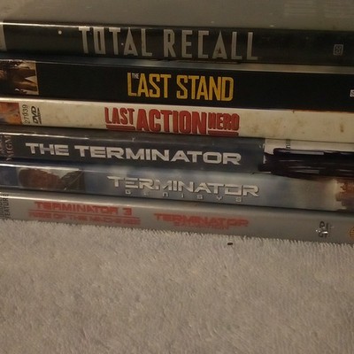 action movie lot/Arnold Schwarzenegger 6 DVD movie lot