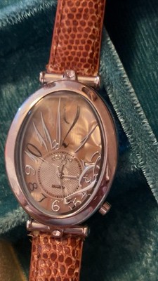 Terner Women's Watch Leather Strap Stainless Steel Analog Watch