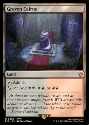 Graven Cairns - Commander: FINAL FANTASY FIC - 401 - MTG Magic