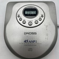 KOSS Walkman CDP2045 Portable CD Player Made In 2000 Vintage Y2K TESTED/WORKS