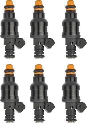 0280150766 OEM Bosch Fuel Injectors Set of 6 NEW BMW 325i 325is 525i 525i Tourin
