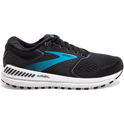 Women's Brooks Ariel '20, Black/Ebony/Blue, 7 B Medium US
