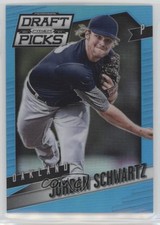 2014 Panini Prizm Perennial Draft Picks Powder Blue /199 Jordan Schwartz #40 1s8