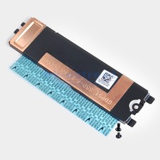Slot 2 M.2 SSD Hard Drive Heatsink Cover Thermal for Dell XPS 15 9500 9510 9520