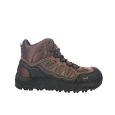 Hoss Eric Hi Oblique Aluminum Safety Toe Non Waterproof - Brown
