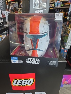 Star Wars RC 1138 Helmet (Boss) Brand New Factory Sealed Rare