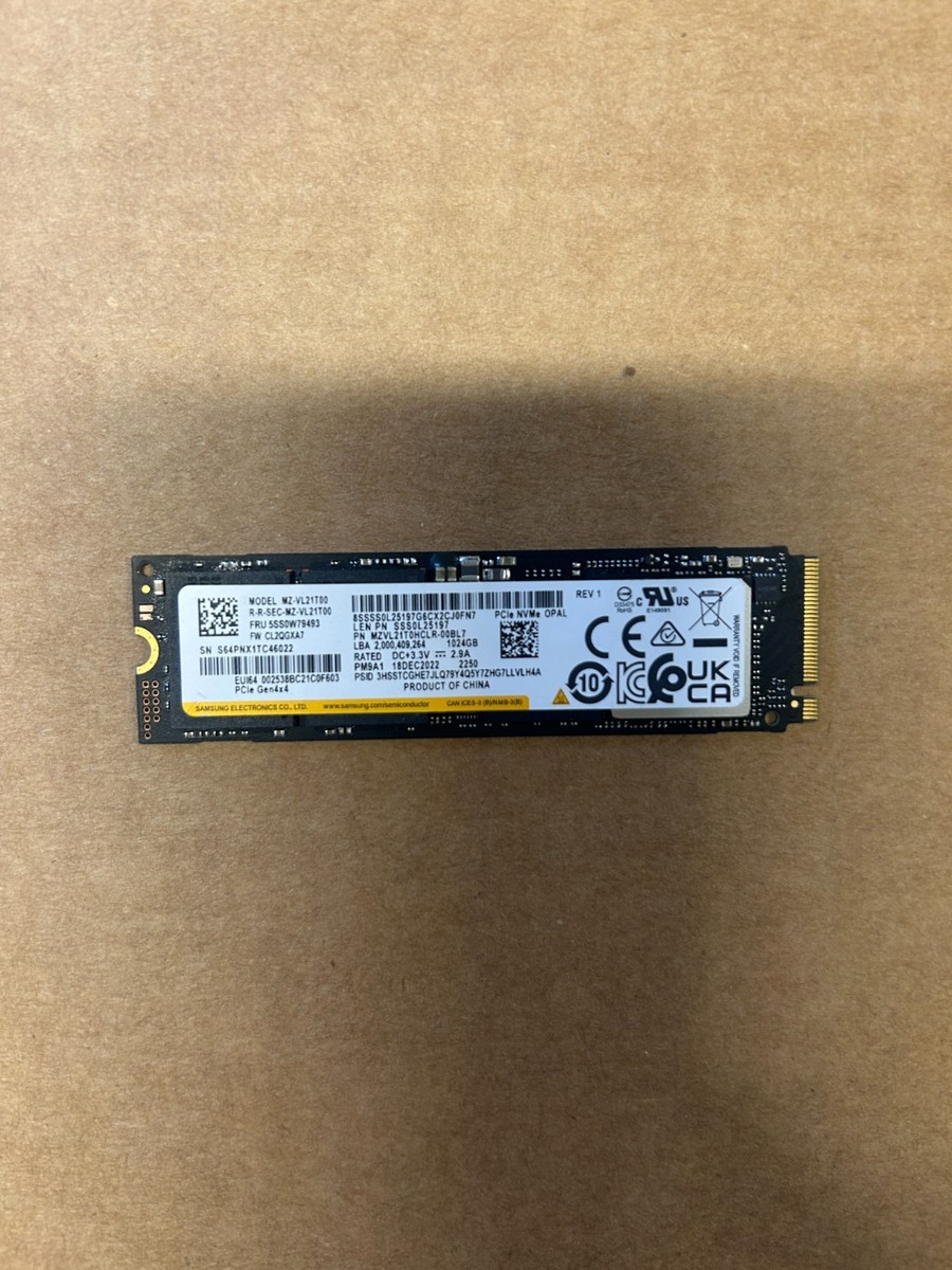 samsung m.2 ssd nvme 1TB 中古 Samsung 1024GB 1tb M.2 PCle NVMe OPAL SSD Hard Drive mixed | eBay