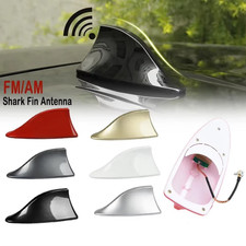 Universal KFZ/Auto Shark-Hai Antenne Dachantenne Haifisch Hochglanz In Schwarz！