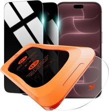 2PCS Privacy Screen Protector for iPhone 18 Pro Max Anti Spy Case Friendly