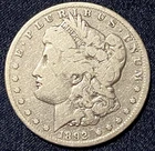 1892 - P Morgan Silver Dollar Key Date Low Mintage 1,036,000 VF/EF  NO RESERVE!!