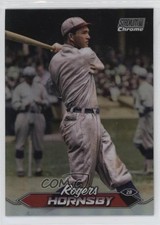 2024 Topps Stadium Club Chrome Refractor Rogers Hornsby #242 HOF 0m7x