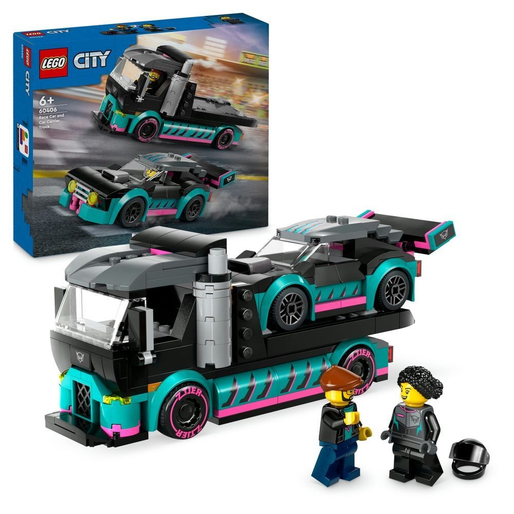 LEGO 60406 City: Auto da Corsa e Trasportatore - Recensione Estetica