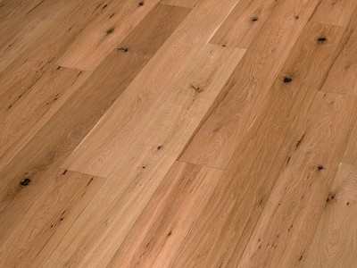 Klick Fertigparkett Parkett Eiche Bodenbelag Rustikal Landhausdiele BASICfloor